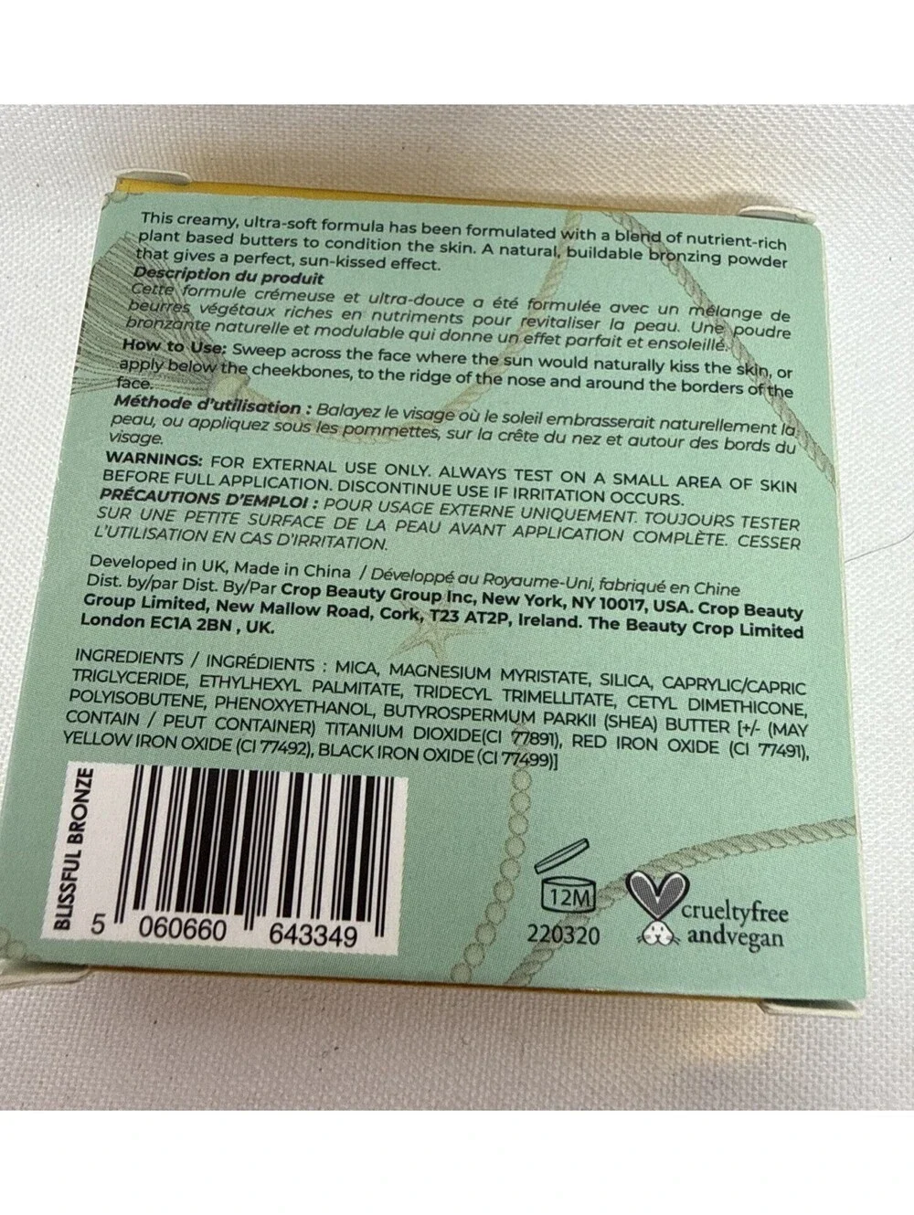 KNDR Beauty Kind Bronze Bronzer in Blissful Bronze 0.14 oz  -  - New CJ 200